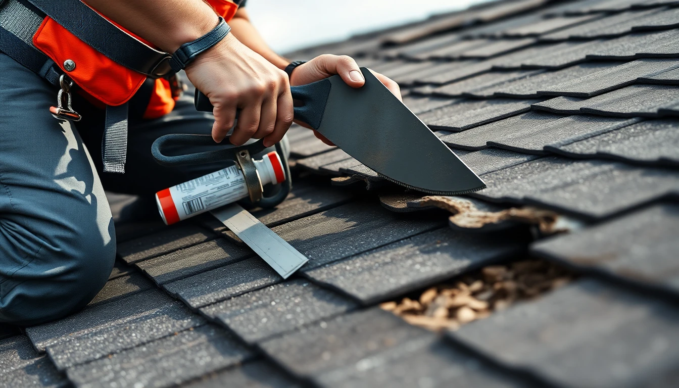 Emergency roof repair